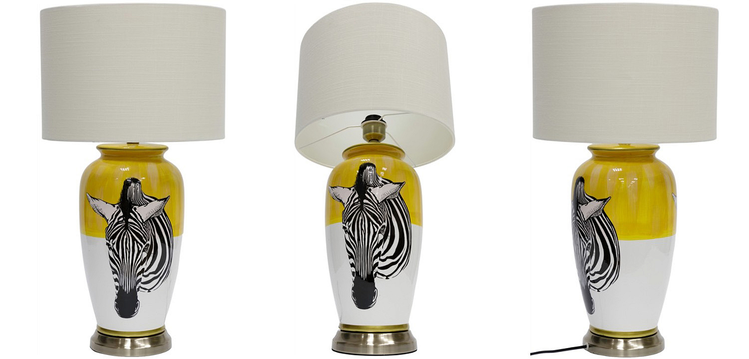 Настольная лампа Zebra head Table lamp Настольная лампа Zebra head Table lamp - Loft-Concept в Челябинске