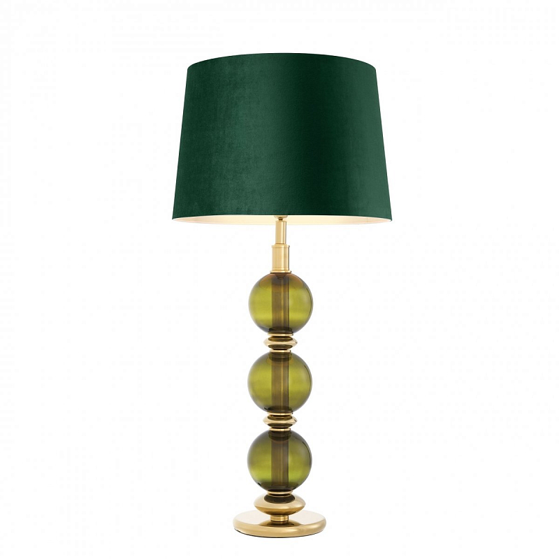 Настольная лампа Eichholtz Table Lamp Fondoro Глянцевое золото Зеленый Настольная лампа Eichholtz Table Lamp Fondoro Глянцевое золото Зеленый в Челябинске | Loft Concept