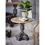 Столик кофейный с резным античным узором Antique Engraving варинант исполнения - 7 | Loft Concept в Челябинске