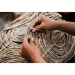 Плетеная корзина для белья Nea Wicker Basket варинант исполнения - 4 | Loft Concept в Челябинске