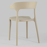 Бежевый стул из прочного PP-пластика JORIS варинант исполнения - 5 | Loft Concept в Челябинске