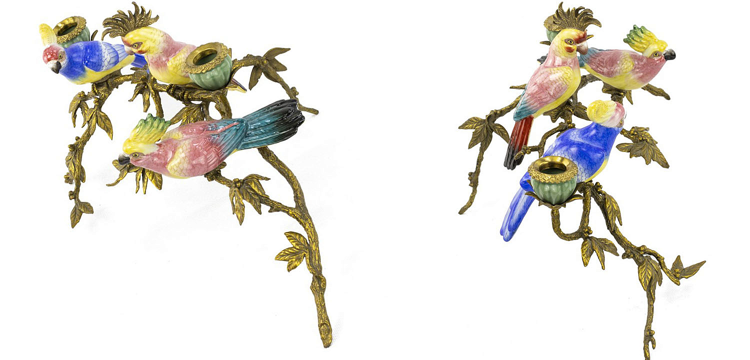 Подсвечник Birds On A Branch Eden Garden Подсвечник Birds On A Branch Eden Garden - Loft-Concept в Челябинске