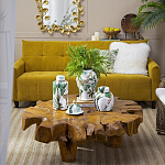 Ваза с крышкой фарфоровая с ручной росписью Leopard Collection  варинант исполнения - 6 | Loft Concept в Челябинске