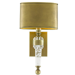 Бра с овальным абажуром на прозрачном основании Masculinity варинант исполнения - 2 | Loft Concept в Челябинске