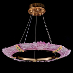 Люстра в форме кольца розовая Warm Pink Light варинант исполнения - 1 | Loft Concept в Челябинске