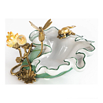 Чаша фигурная с обитателями леса и цветами Eden Garden варинант исполнения - 2 | Loft Concept в Челябинске