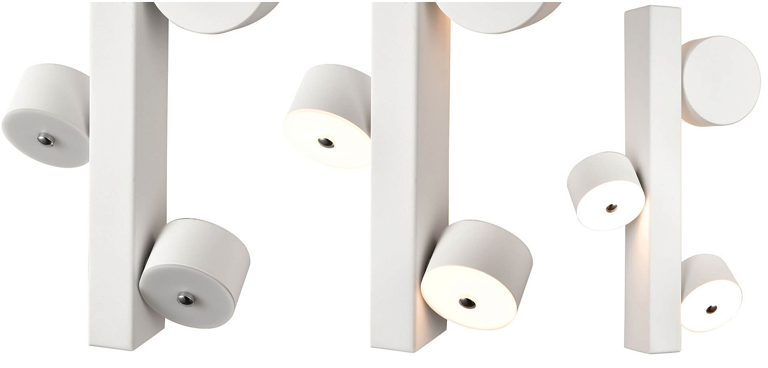 Бра Pohon White Circles Wall Lamp Бра Pohon White Circles Wall Lamp - Loft-Concept в Челябинске