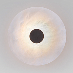 Бра светодиодный с мраморным рассеивателем черный  варинант исполнения - 1 | Loft Concept в Челябинске