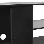 ТВ-тумба из металла с 2-мя дверцами и полками Damian Metal TV Stand варинант исполнения - 4 | Loft Concept в Челябинске