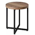 Стол журнальный круглый в стиле лофт Urban Style Space варинант исполнения - 1 | Loft Concept в Челябинске