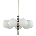 Люстра со вставками из керамики SkyEast 7 ламп варинант исполнения - 1 | Loft Concept в Челябинске