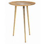 Металлический кофейный столик Waterlily Gold варинант исполнения - 1 | Loft Concept в Челябинске