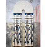 Настенное украшение из нитей Корона с кисточками Crown Wall Hanging варинант исполнения - 1 | Loft Concept в Челябинске