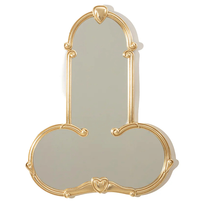 Зеркало SELETTI Liberty Mirror Man Золотой в Челябинске | Loft Concept 