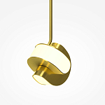 Подвесной светильник в цвете Латунь Levix варинант исполнения - 1 | Loft Concept в Челябинске