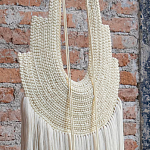 Аксессуар настенный в Эко стиле Белый wall decor White dress варинант исполнения - 1 | Loft Concept в Челябинске