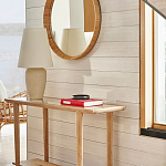 Зеркало круглое в раме из ротанга Wickerwork варинант исполнения - 5 | Loft Concept в Челябинске