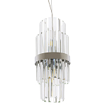 Подвесной светильник Deniel Crystal Hanging Lamp Chrome варинант исполнения - 1 | Loft Concept в Челябинске