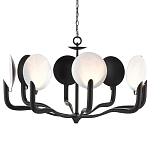 Люстра с плафонами в виде черно-белых дисков Ideal Shade Combination варинант исполнения - 4 | Loft Concept в Челябинске