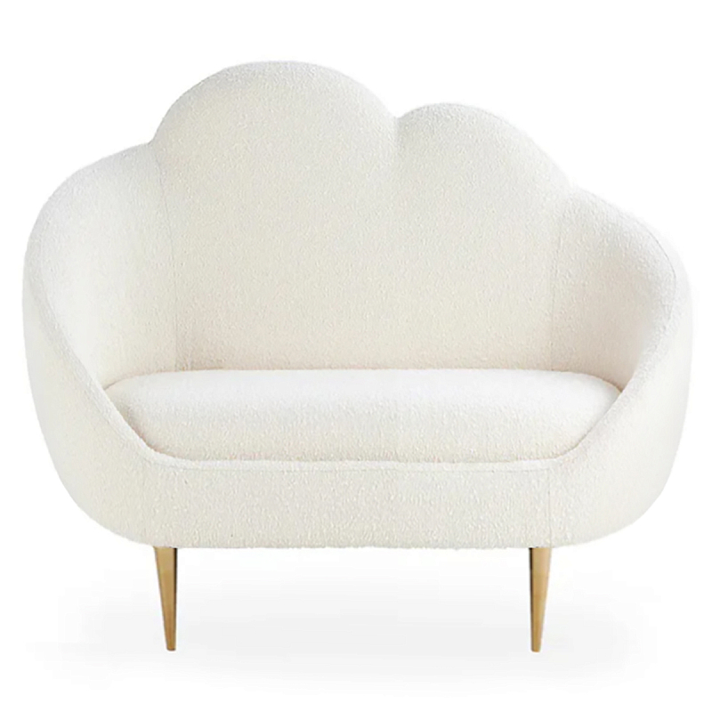 Уникальное кресло для детской комнаты Soft Cloud Белый Золотой Уникальное кресло для детской комнаты Soft Cloud Белый Золотой в Челябинске | Loft Concept