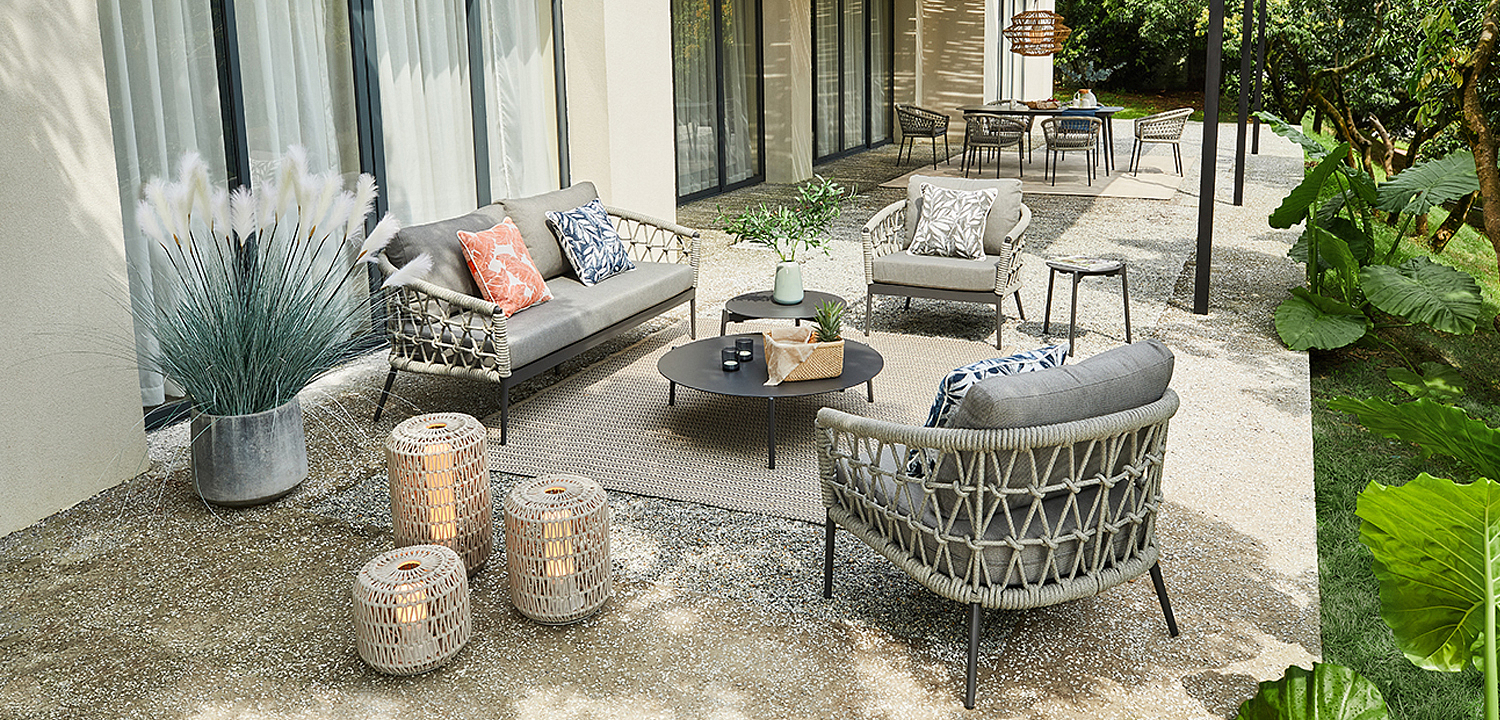 Уличный диван Niels Outdoor Sofa Уличный диван Niels Outdoor Sofa - Loft-Concept в Челябинске