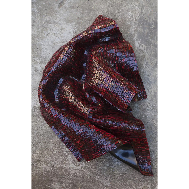 Панно «Drop» Бордовый в Челябинске | Loft Concept 