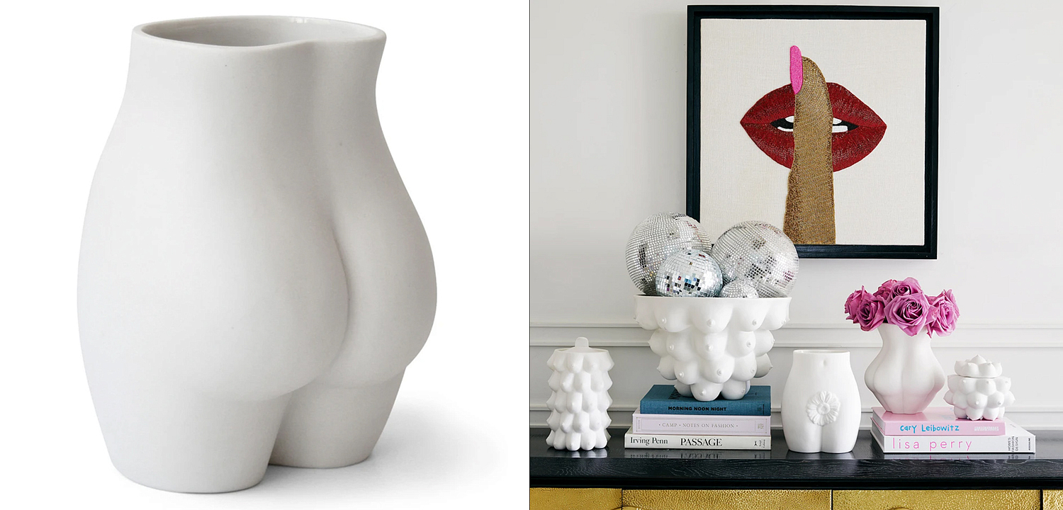 Ваза EDIE VASE White Ваза EDIE VASE White - Loft-Concept в Челябинске
