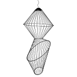 Подвесной светильник из металла Figured Beam варинант исполнения - 1 | Loft Concept в Челябинске