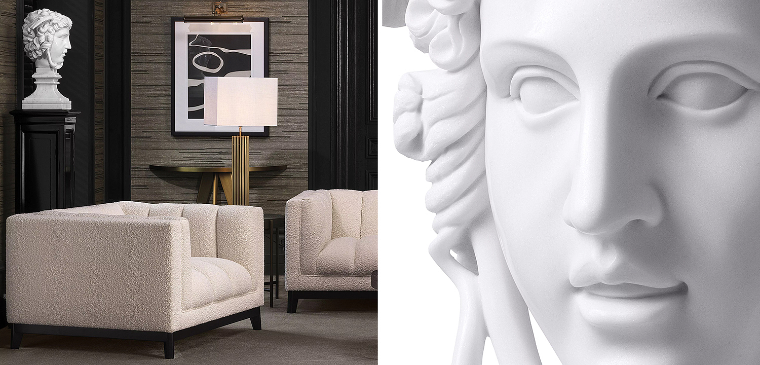 Декоративная скульптура Eichholtz Sculpture Medusa Декоративная скульптура Eichholtz Sculpture Medusa - Loft-Concept в Челябинске