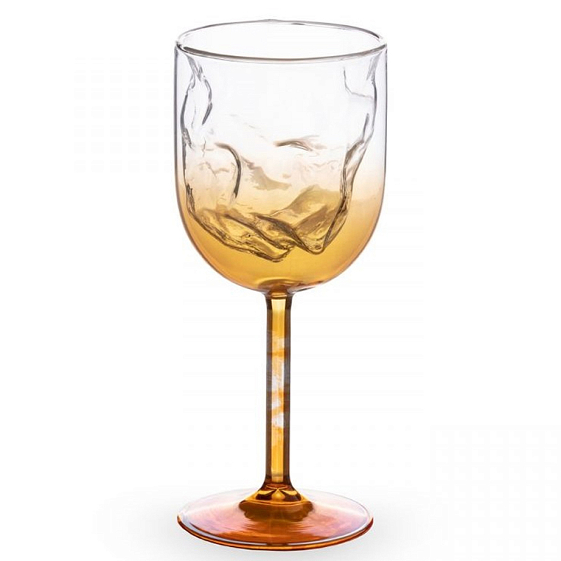 Бокал Seletti Meteorite Wine Янтарный в Челябинске | Loft Concept 