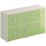 Тумба с глянцевым фасадом Noah варинант исполнения - 1 | Loft Concept в Челябинске