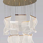 Потолочная люстра каскадная светодиодная Ethereality Sail варинант исполнения - 2 | Loft Concept в Челябинске