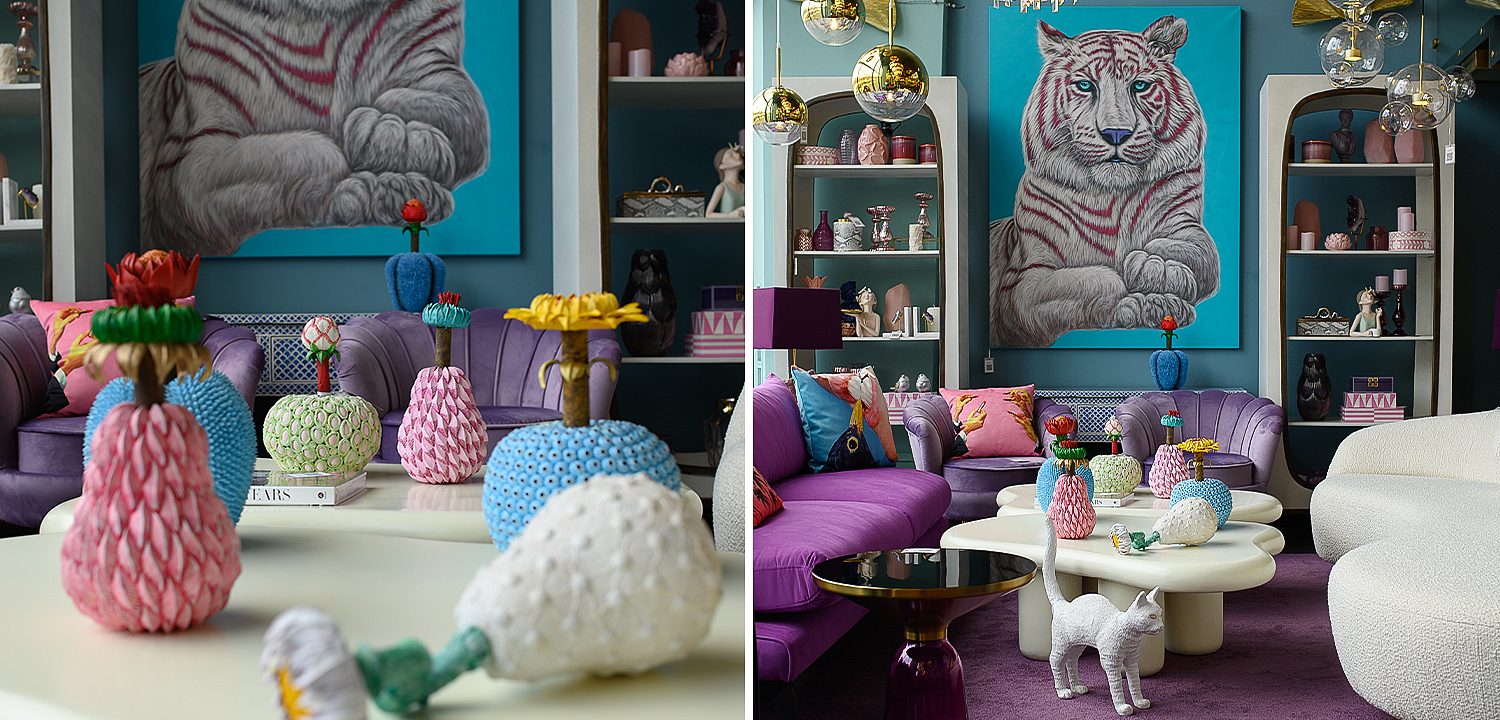 Статуэтка тропический фрукт Tropical Fruit blue Статуэтка тропический фрукт Tropical Fruit blue - Loft-Concept в Челябинске