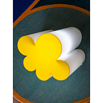 Настольная дизайнерская лампа Poltronova Passiflora Yellow Table Lamp варинант исполнения - 2 | Loft Concept в Челябинске