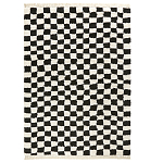 Ковер с шахматным принтом Chess Layout с эффектом шерсти варинант исполнения - 3 | Loft Concept в Челябинске