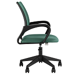 Офисное кресло с основанием из черного пластика Desk chairs Green варинант исполнения - 3 | Loft Concept в Челябинске
