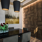 Гипсовая 3D панель с принтографией PM-08 варинант исполнения - 2 | Loft Concept в Челябинске