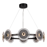 Люстра с плафонами из фактурного двойного стекла Heterochromia варинант исполнения - 4 | Loft Concept в Челябинске