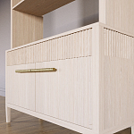 Стеллаж Primo с ящиками Светлый дуб  варинант исполнения - 4 | Loft Concept в Челябинске