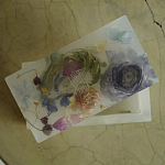 Шкатулка из эпоксидной смолы с цветами белая Epoxy Resin Rectangular Box White варинант исполнения - 2 | Loft Concept в Челябинске