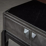 Консоль прямоугольная серая с 4-мя выдвижными ящиками Grany варинант исполнения - 5 | Loft Concept в Челябинске