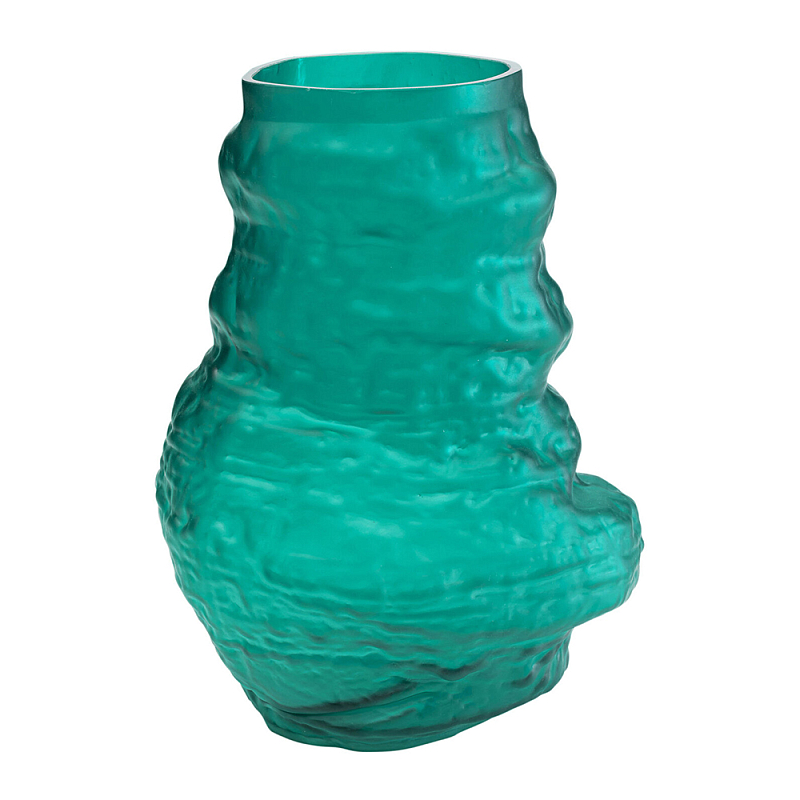 Ваза изумрудная Forma Mare  Изумрудный в Челябинске | Loft Concept 