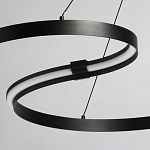 Люстра подвесная светодиодная в виде волнообразной ленты Ribbon Vortex варинант исполнения - 10 | Loft Concept в Челябинске