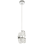 Подвесной светильник из хрусталя Fleuretta Crystal Chrome Hanging Lamp варинант исполнения - 2 | Loft Concept в Челябинске