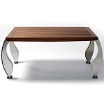 Дизайнерский раздвижной обеденный стол Poltronova Split Dining Table варинант исполнения - 3 | Loft Concept в Челябинске