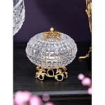 Конфетница из прозрачного рельефного стекла Eden Garden варинант исполнения - 10 | Loft Concept в Челябинске