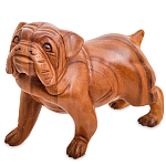 Статуэтка деревянная в виде собаки Balinese Dog 2 варинант исполнения - 1 | Loft Concept в Челябинске