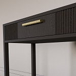 Элегантная Консоль Primo с выдвижным ящиком Темный орех варинант исполнения - 3 | Loft Concept в Челябинске