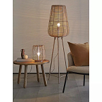 Торшер с плетеным металлическим плафоном Wicker Iron Lamp варинант исполнения - 4 | Loft Concept в Челябинске