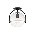 Потолочный светильник с прозрачным стеклянным шаром с эффектом пузырьков Hinkley варинант исполнения - 1 | Loft Concept в Челябинске